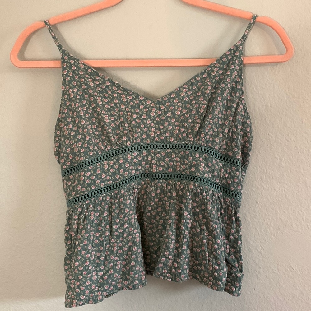 Crop top spaghetti strap